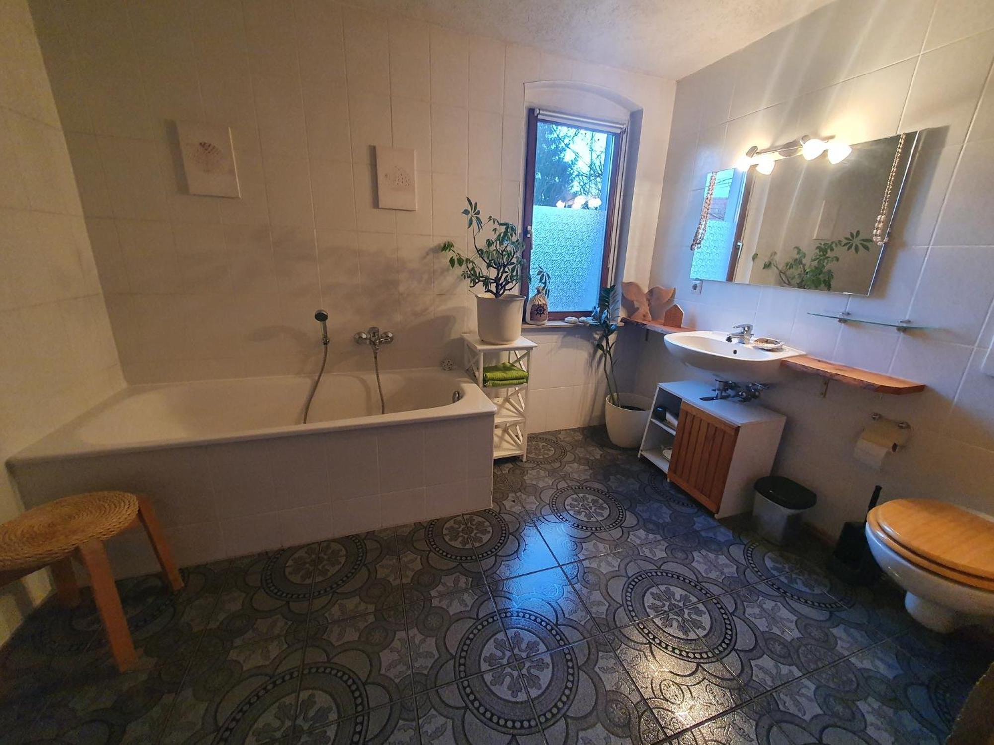 Apartamento Erlebnishof GRÜNE KUH Elsteraue Exterior foto