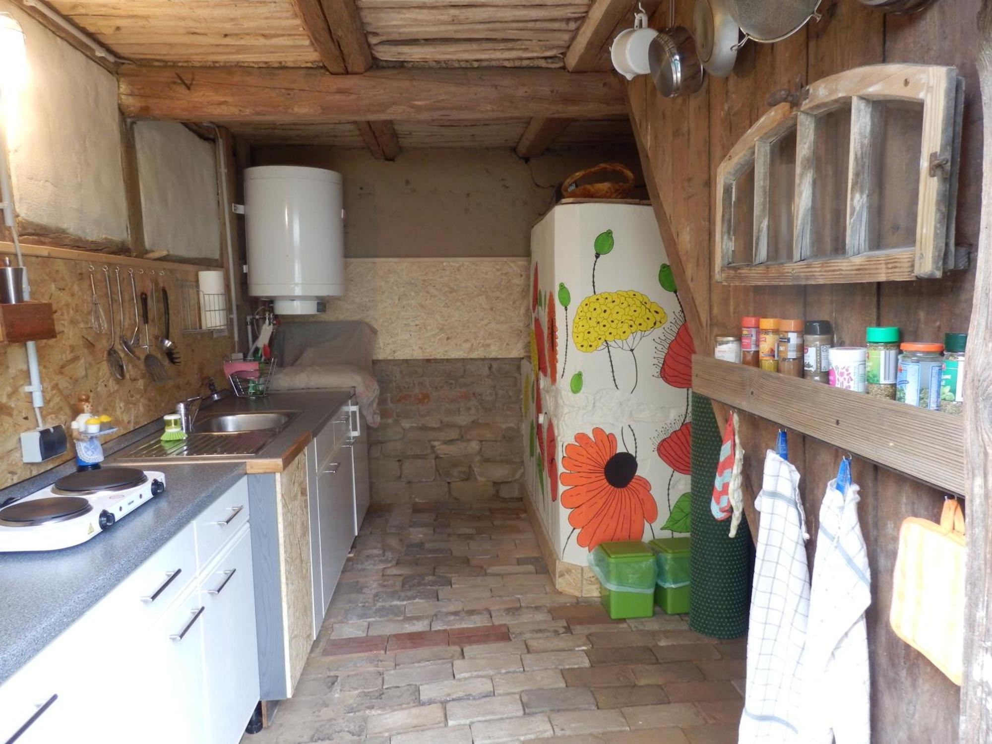 Apartamento Erlebnishof GRÜNE KUH Elsteraue Exterior foto